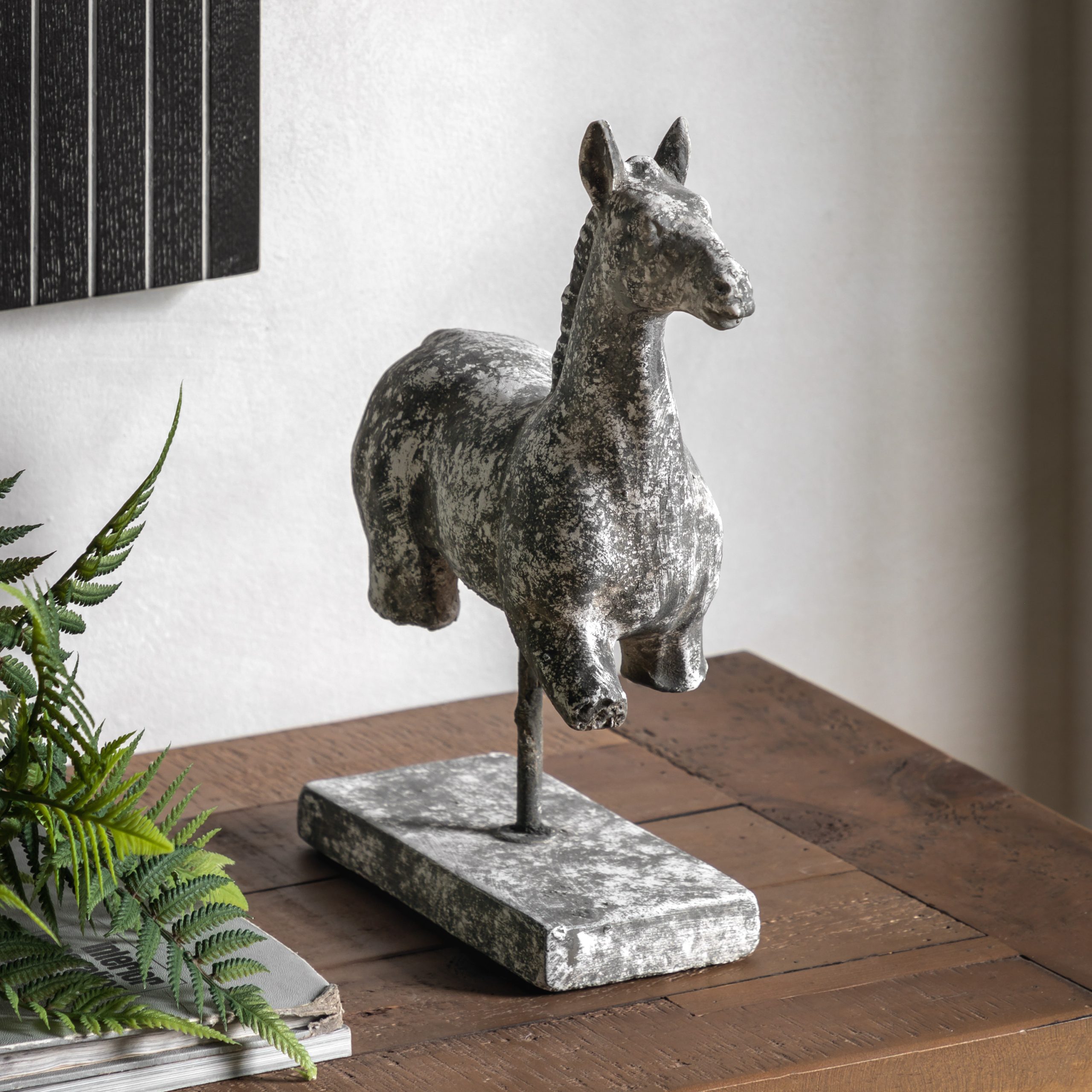 Gallery Direct Julius Horse Antique White