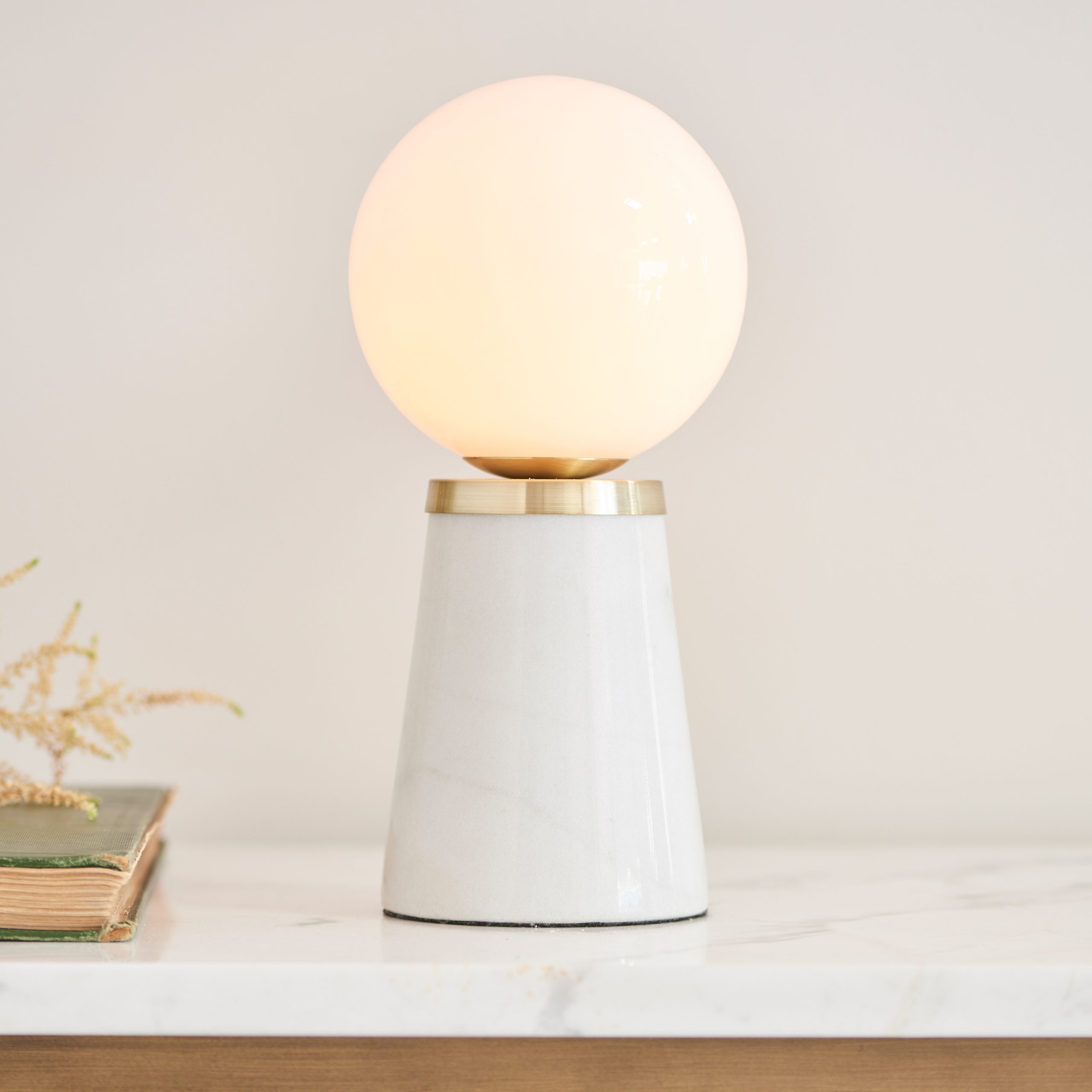 Gallery Direct Otto Table Lamp Marble