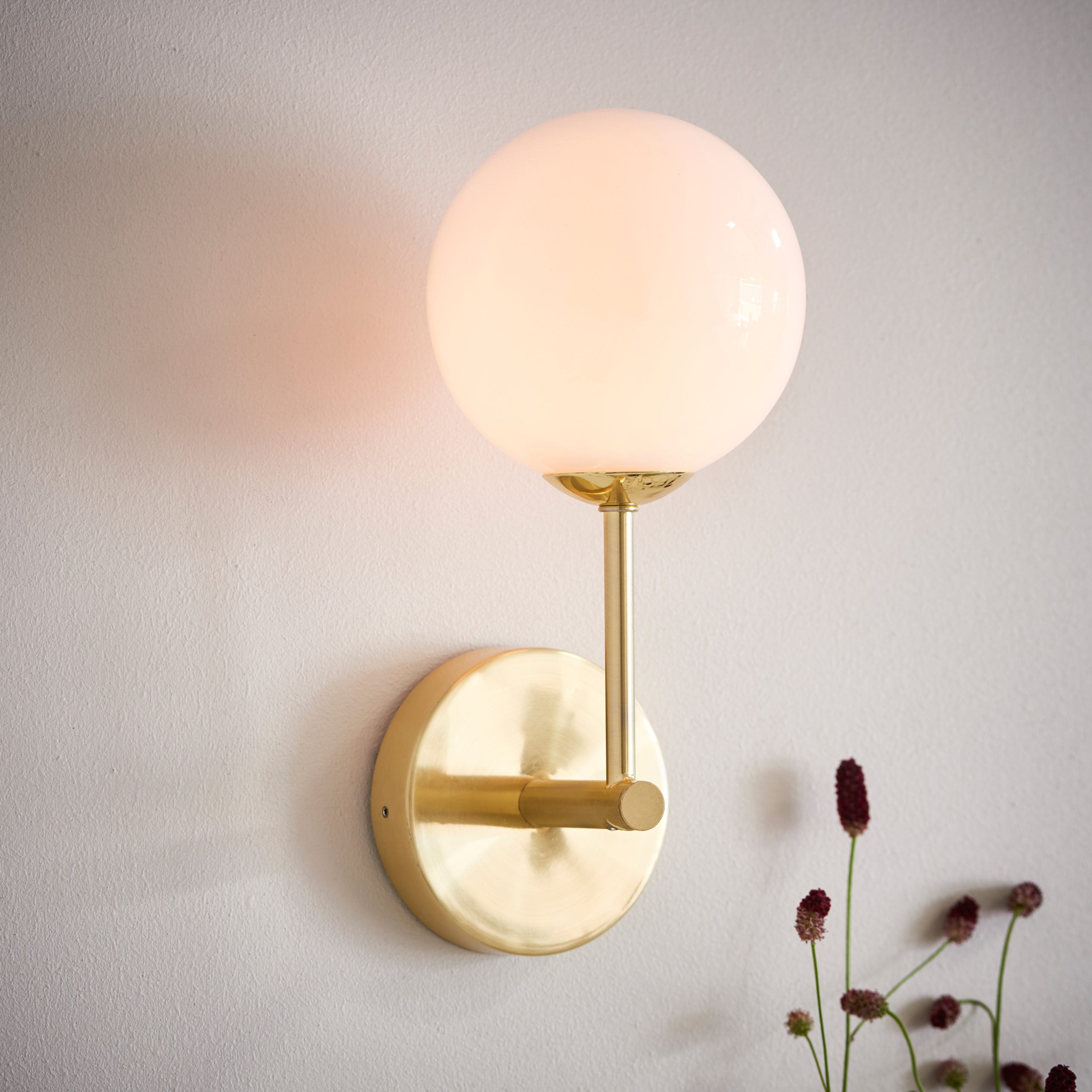 Gallery Direct Otto Wall Light Brushed Gold