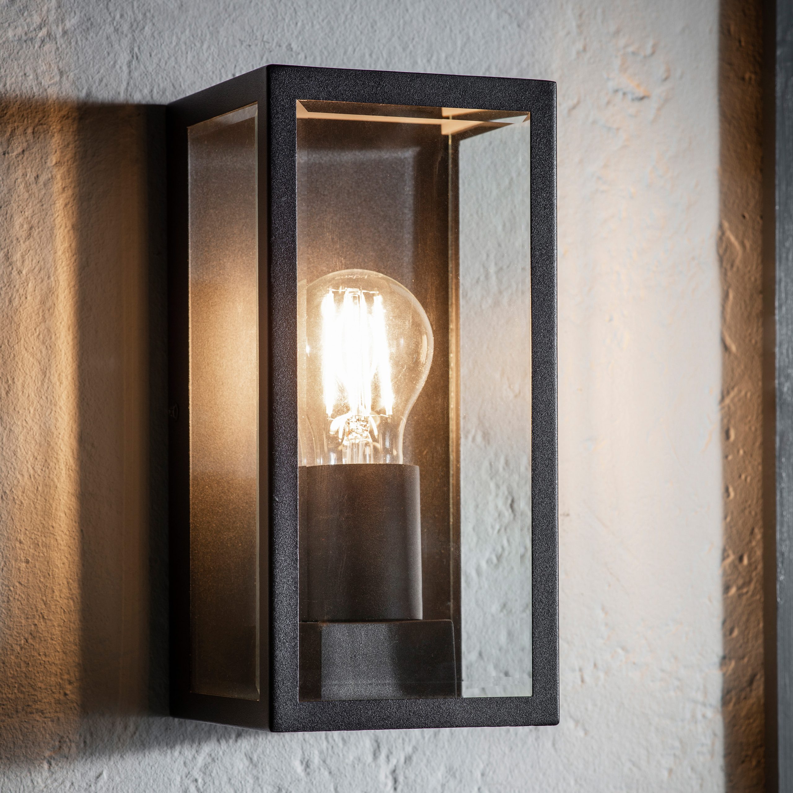 Gallery Direct Oxford 1 Wall Light Matt Black