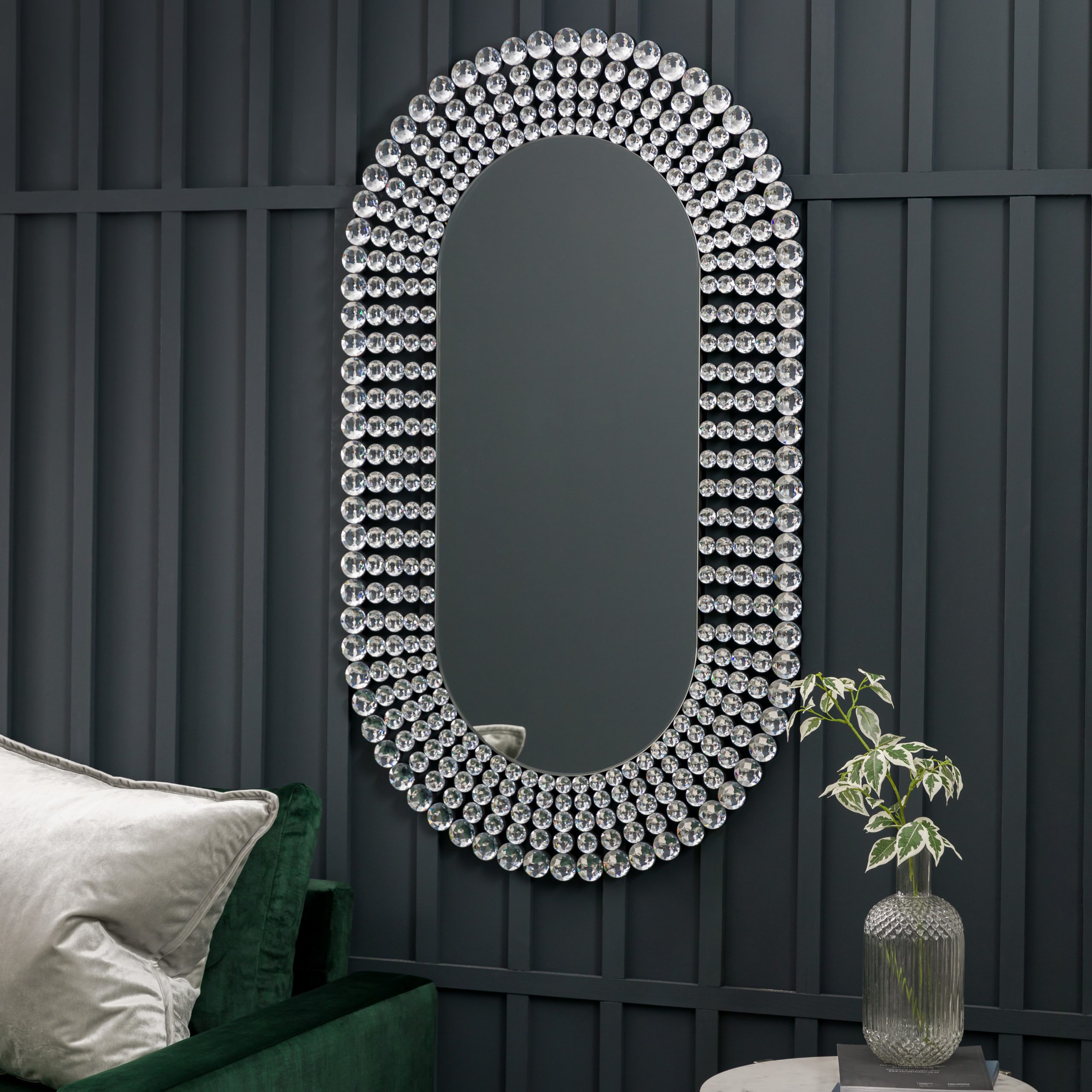 Gallery Direct Sharrington Oval Mirror