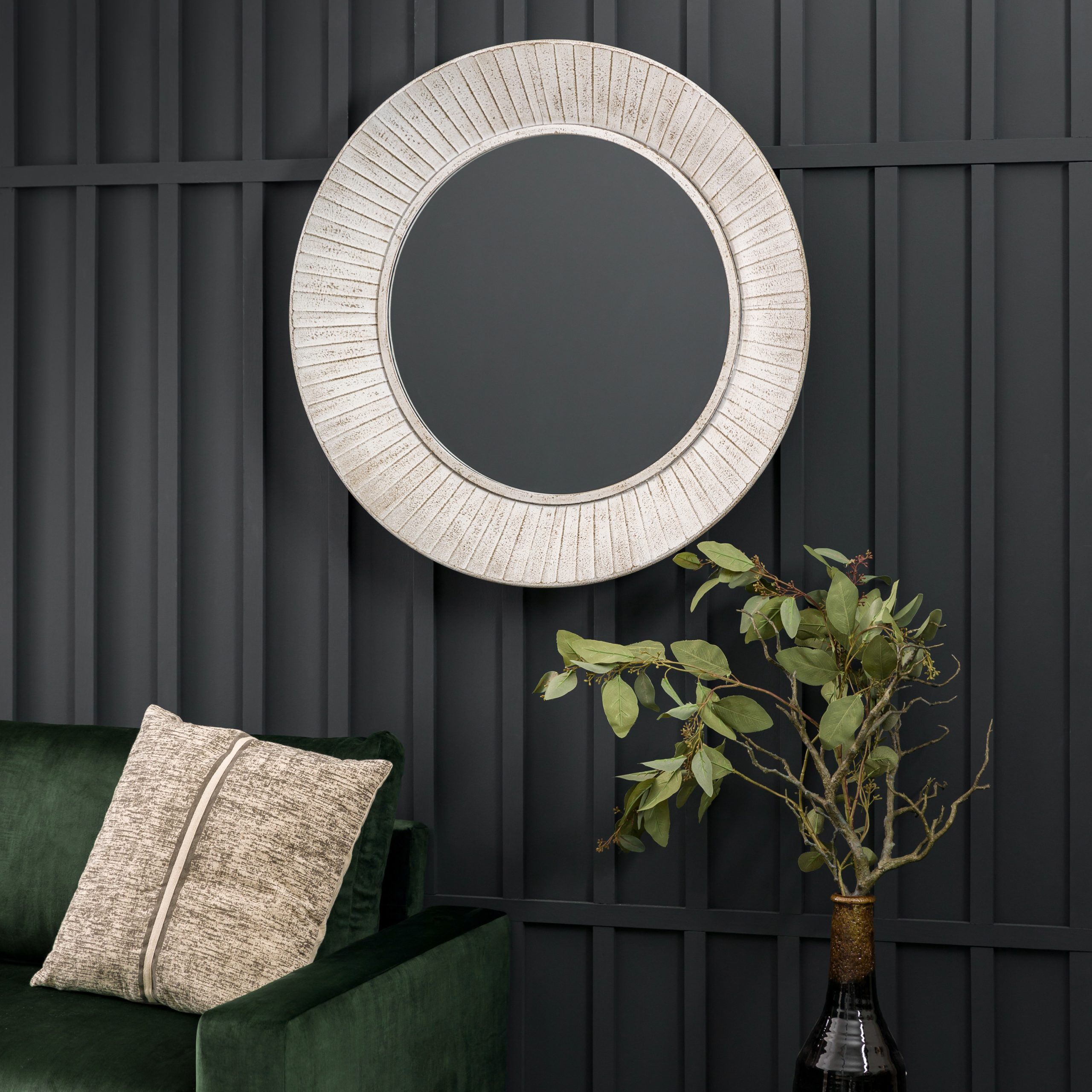 Gallery Direct Ramlia Round Mirror