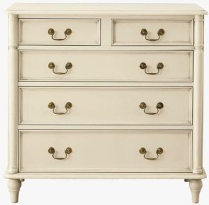 Laura Ashley Clifton 2+3 Chest in Ivory | Shackletons