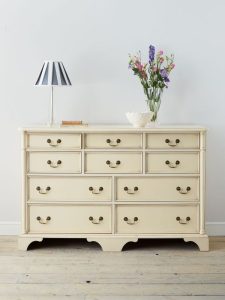 Laura Ashley Clifton 6+4 Chest in Ivory | Shackletons