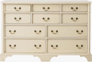 Laura Ashley Clifton 6+4 Chest in Ivory | Shackletons