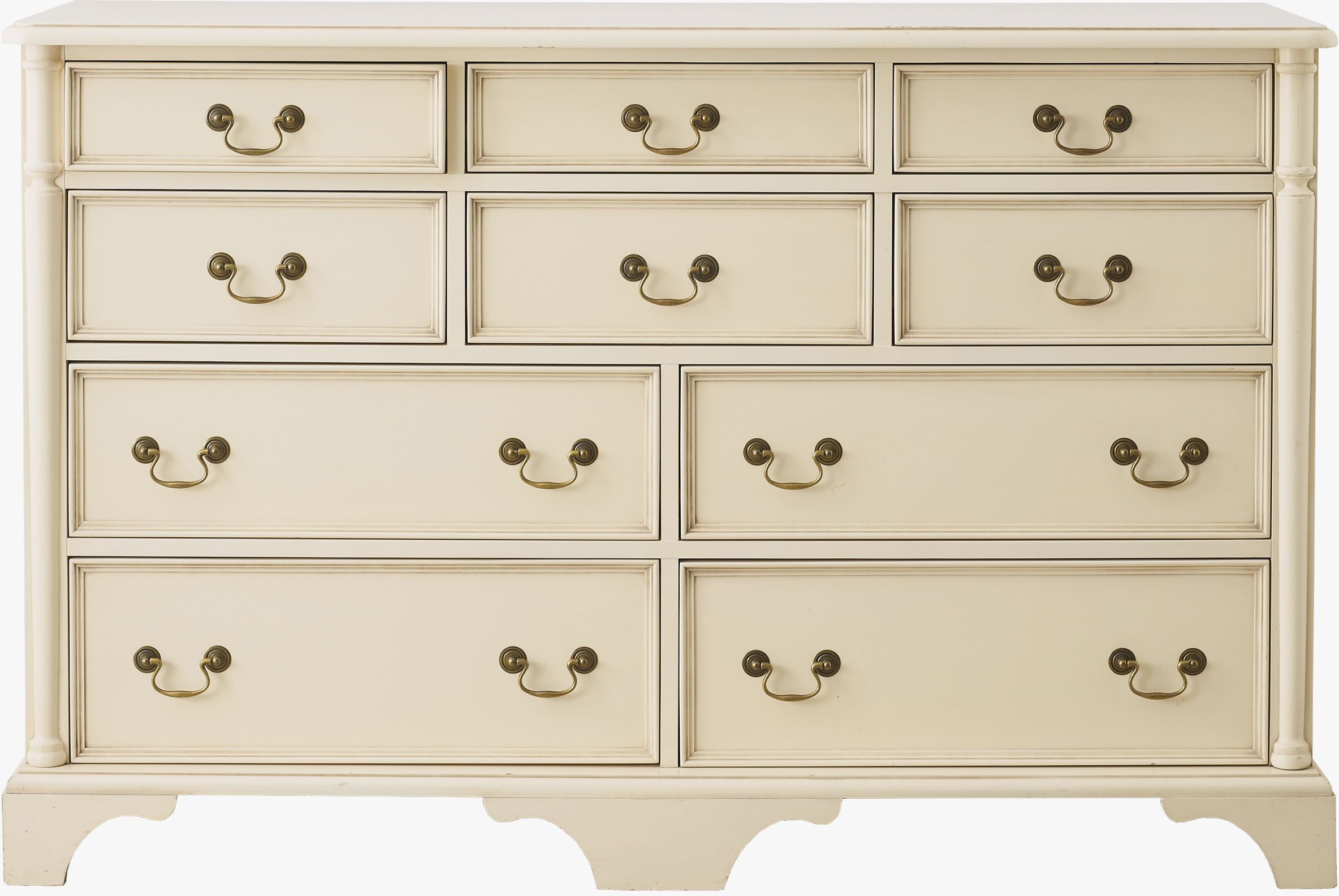 Laura Ashley Clifton 6+4 Chest in Ivory