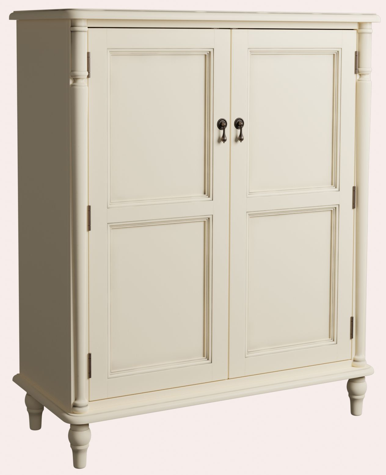 Laura Ashley Clifton 2 Door Shoe Storage Unit in Ivory