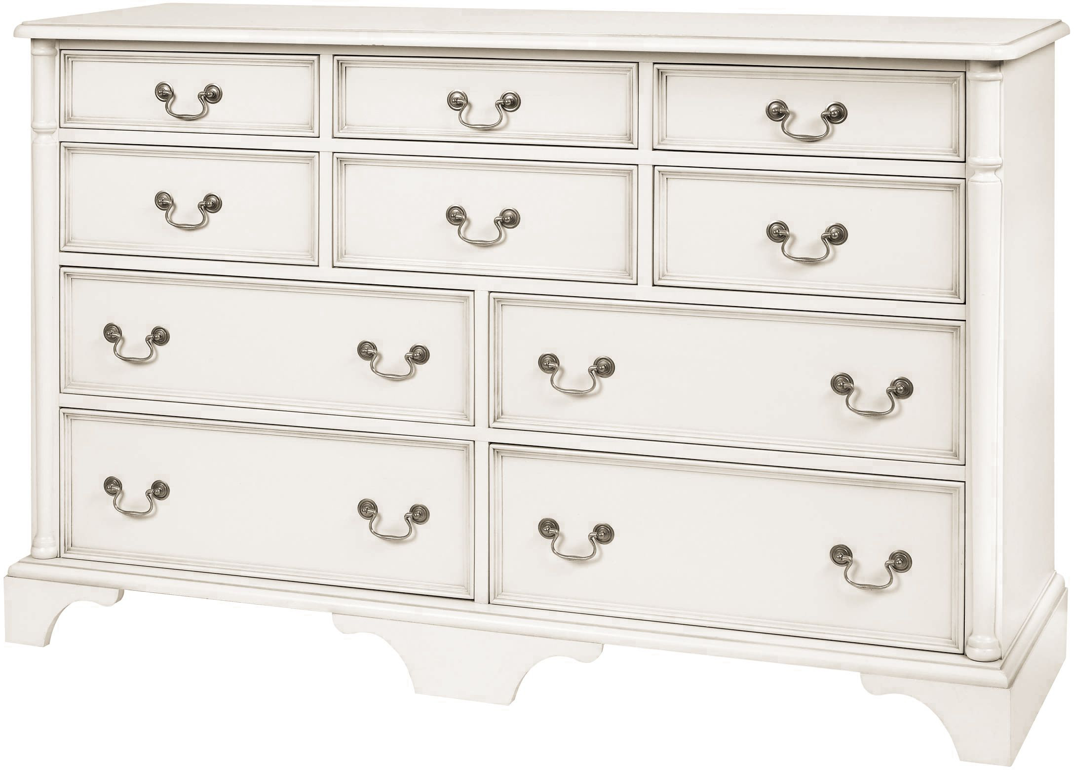 Laura Ashley Clifton 6+4 Chest in Dove Grey