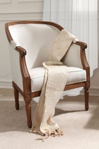 Laura Ashley Montpellier Occasional Chair in Walnut | Shackletons