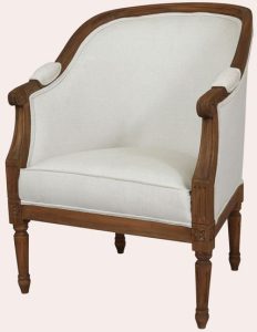 Laura Ashley Montpellier Occasional Chair in Walnut | Shackletons