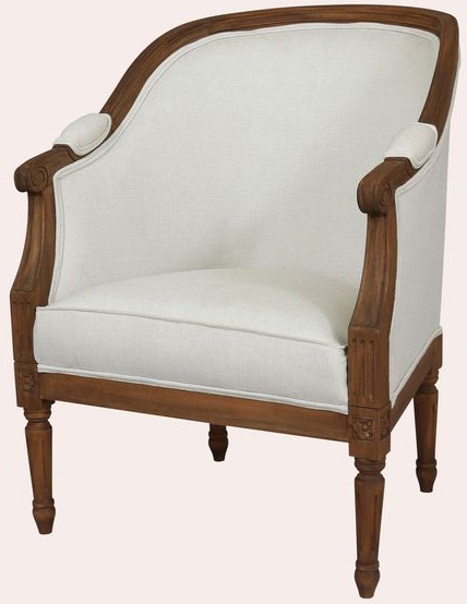 Laura Ashley Montpellier Occasional Chair in Walnut