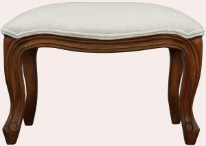 Laura Ashley Montpellier Footstool in Walnut | Shackletons