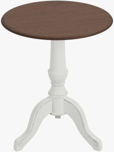 Laura Ashley Montpellier Side Table in Ivory | Shackletons