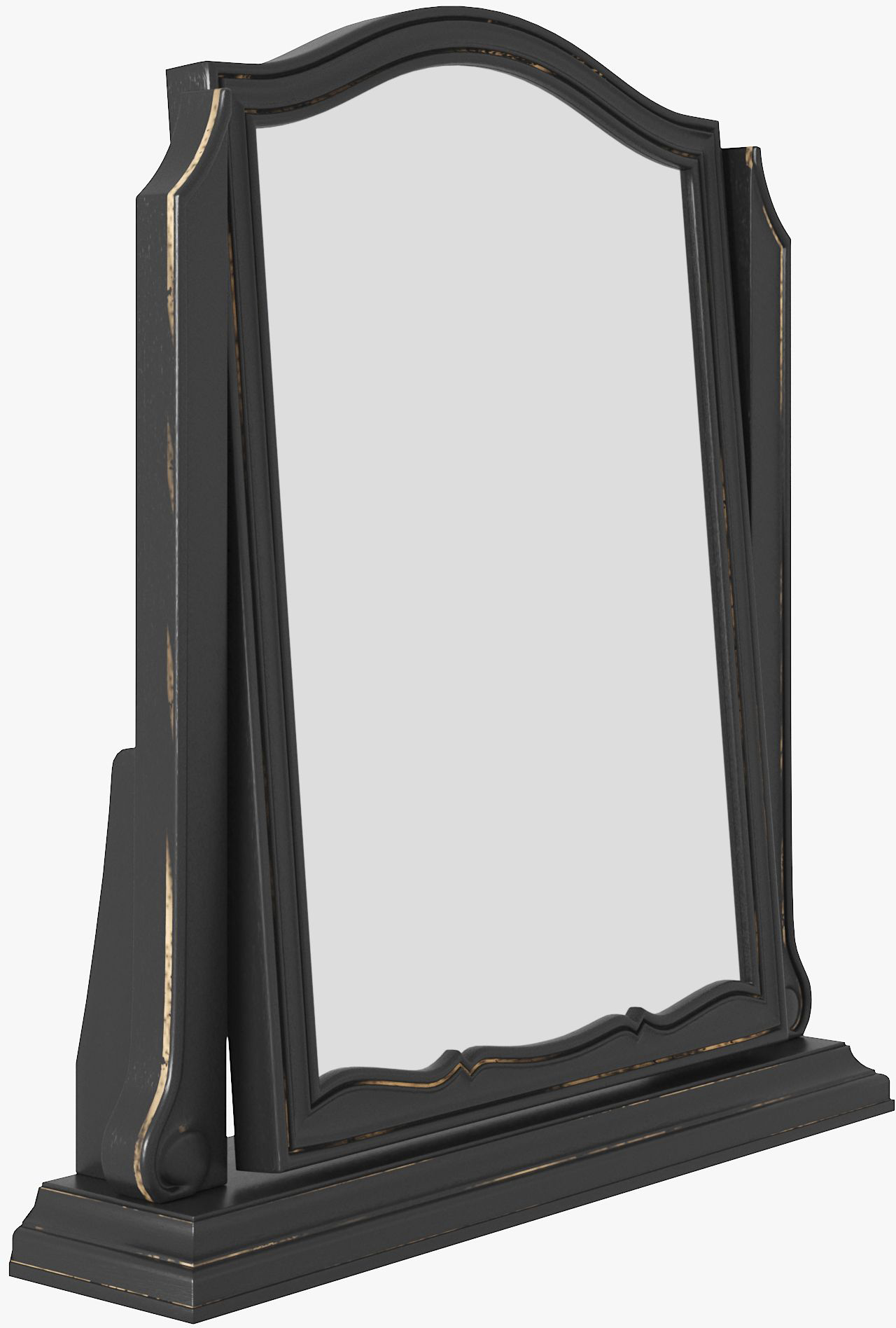 Laura Ashley Montpellier Dressing Table Mirror in Black