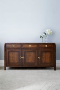 Laura Ashley Balmoral 3 Door 3 Drawer Sideboard in Chestnut | Shackletons