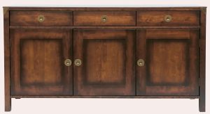 Laura Ashley Balmoral 3 Door 3 Drawer Sideboard in Chestnut | Shackletons