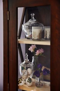 Laura Ashley Balmoral 2 Door 2 Drawer Display Unit in Chestnut | Shackletons