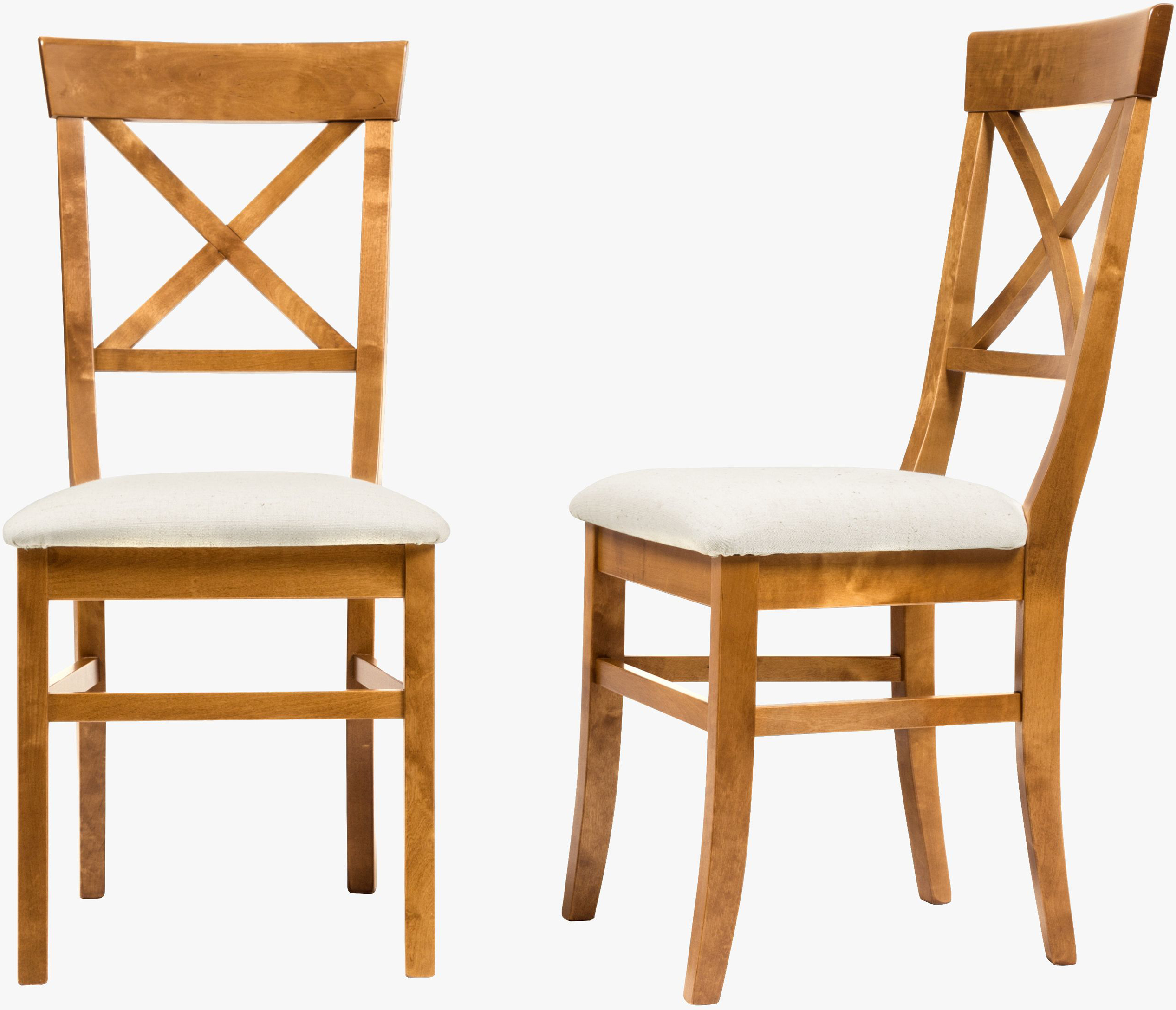 Laura Ashley Balmoral Pair of Dining Chairs in Honey