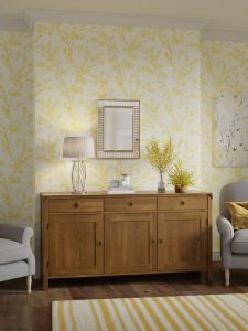 Laura Ashley Balmoral 3 Door 3 Drawer Sideboard in Honey | Shackletons