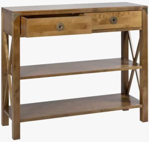 Laura Ashley Balmoral 2 Drawer Console Table in Honey | Shackletons