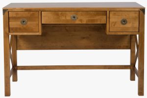 Laura Ashley Balmoral 3 Drawer Desk in Honey | Shackletons