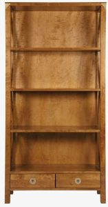 Laura Ashley Balmoral 2 Drawer Single Bookcase in Honey | Shackletons