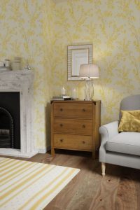 Laura Ashley Balmoral 3 Drawer Chest in Honey | Shackletons