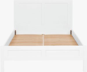 Laura Ashley Ashwell 5ft Bedframe in Cotton White | Shackletons