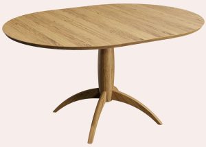 Laura Ashley Brecon Extending Round Dining Table in Oak | Shackletons