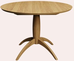 Laura Ashley Brecon Extending Round Dining Table in Oak | Shackletons