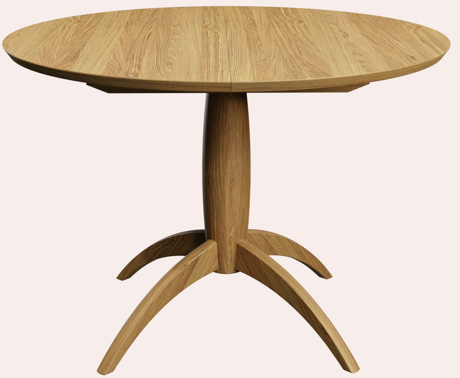 Laura Ashley Brecon Extending Round Dining Table in Oak