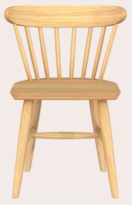 Laura Ashley Brecon Pair of Dining Chairs in Oak | Shackletons