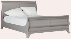 Laura Ashley Broughton 6ft Bedframe in Pale French Grey | Shackletons