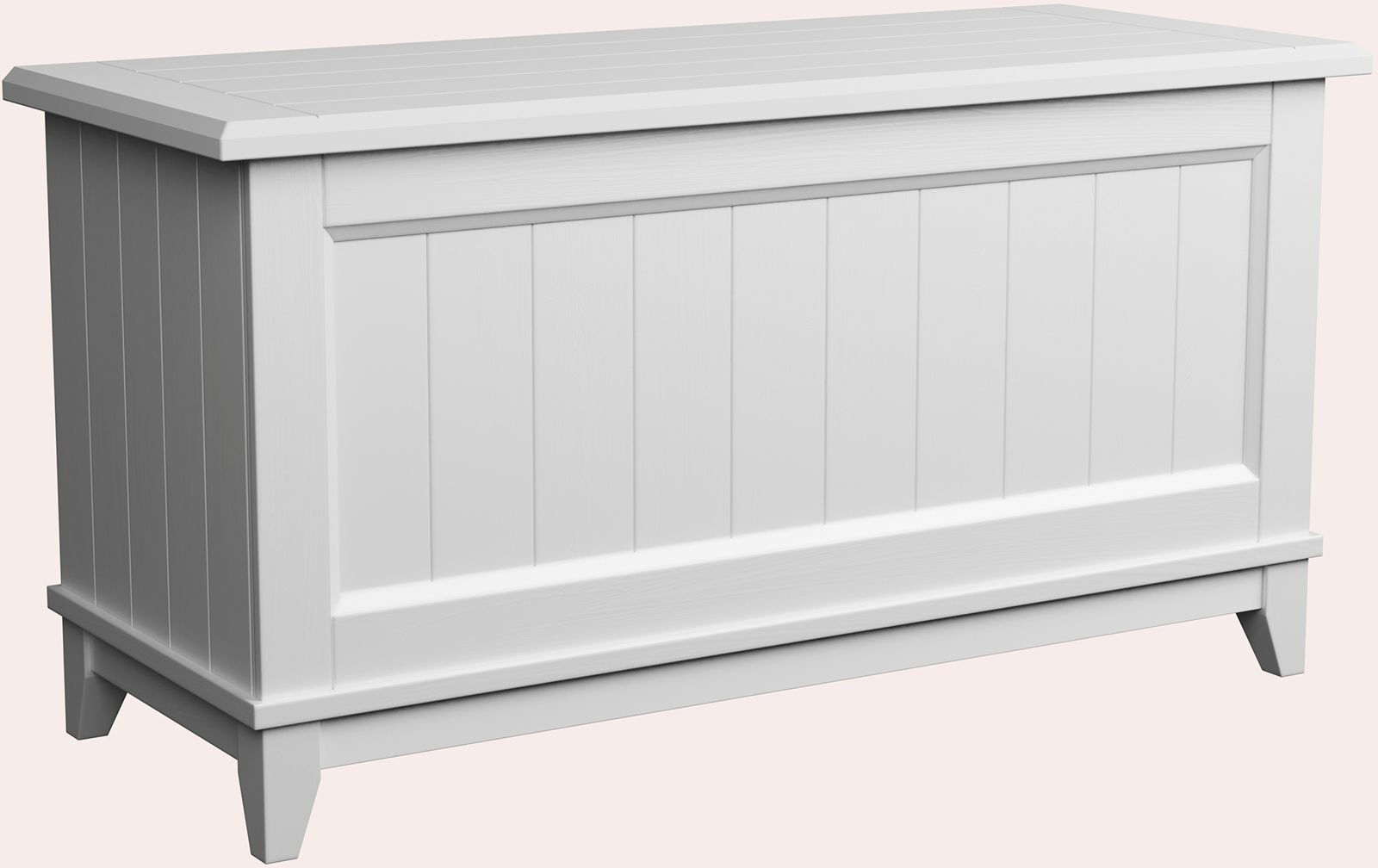 Laura Ashley Devon Blanket Box in White