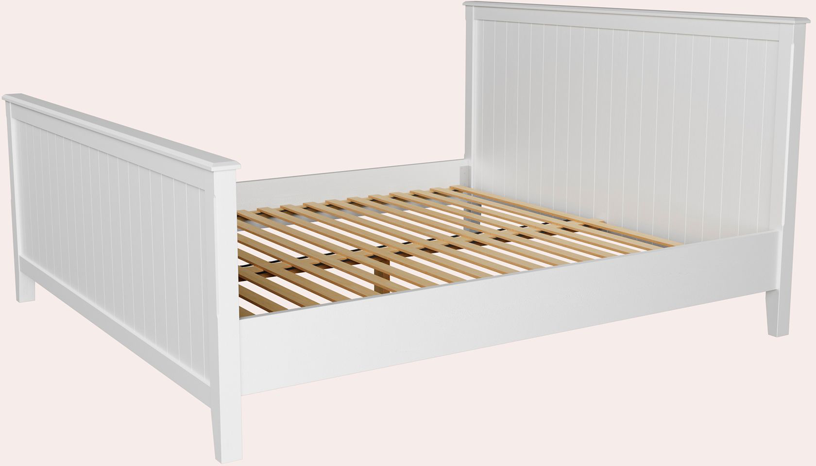 Laura Ashley Devon 4ft 6 Bedframe in White