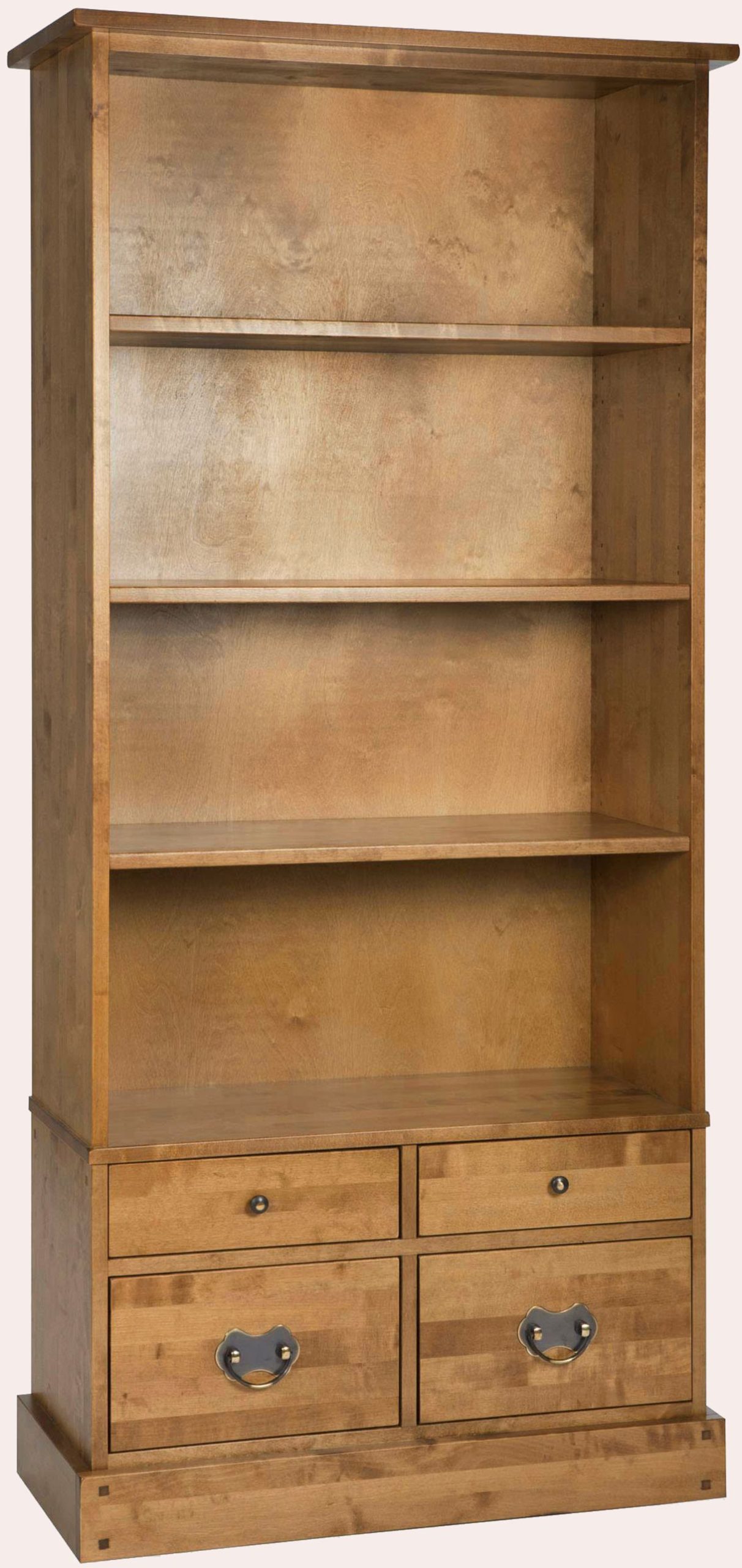 Laura Ashley Garrat Honey 4 Drawer Single Bookcase