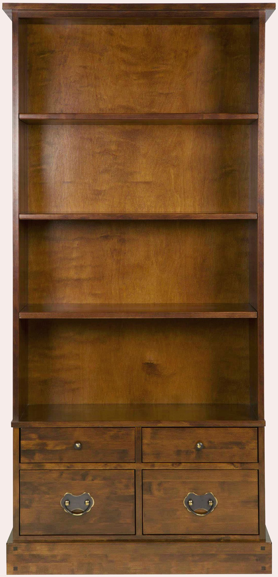 Laura Ashley Garrat Chestnut 4 Drawer Single Bookcase