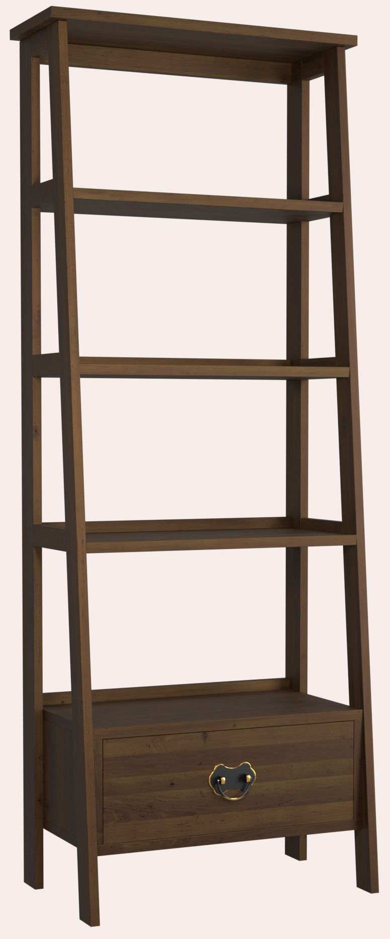 Laura Ashley Garrat Chestnut Ladder Shelving Unit