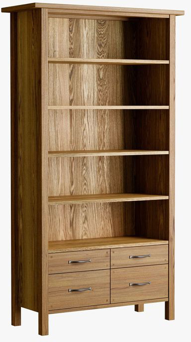 Laura Ashley Milton 4 Drawer Single Bookcase