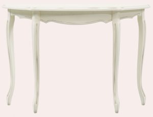 Laura Ashley Provencale Ivory Half Moon Console Table | Shackletons