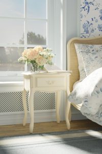 Laura Ashley Provencale Ivory 1 Drawer Side Table | Shackletons