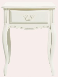 Laura Ashley Provencale Ivory 1 Drawer Side Table | Shackletons