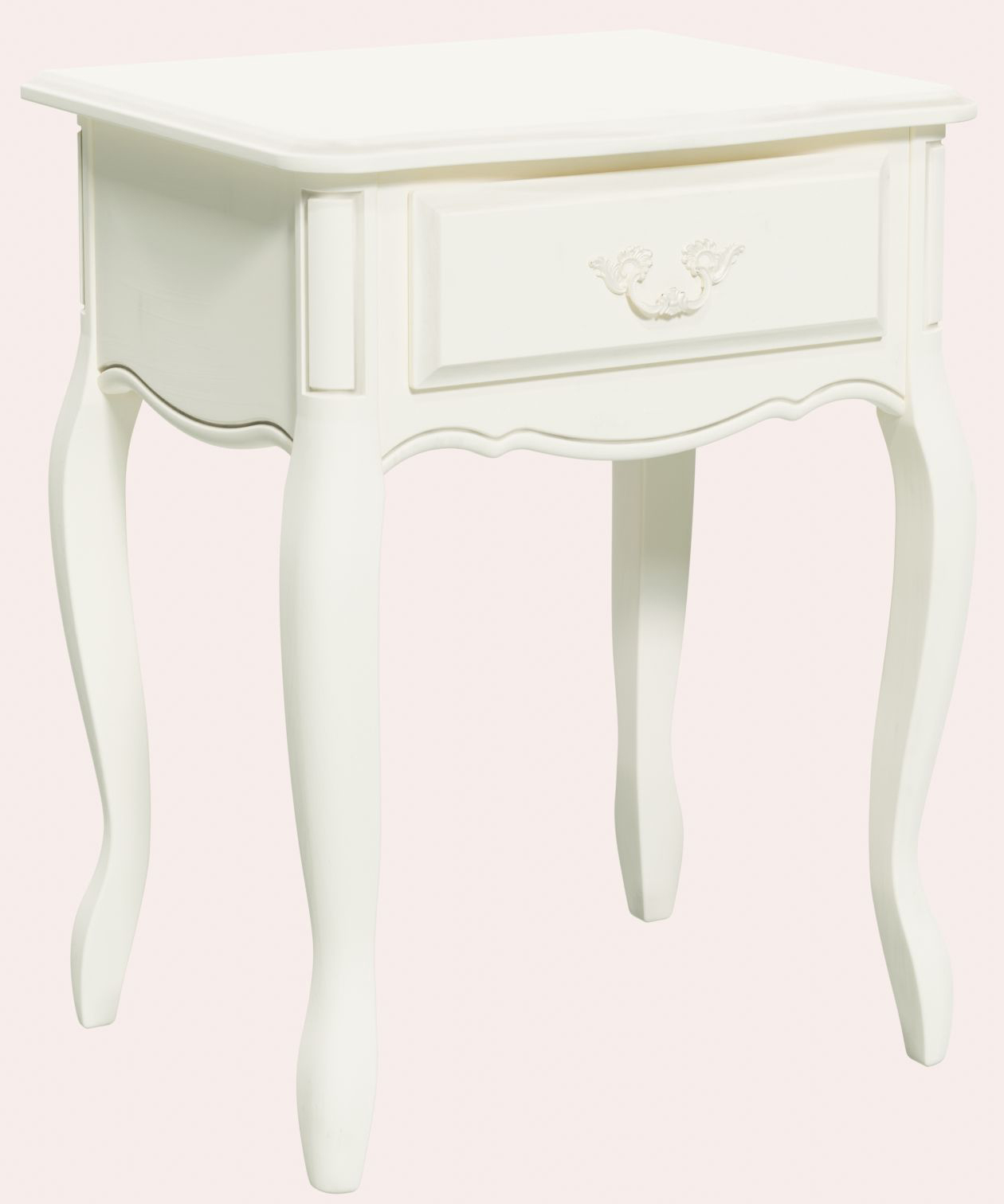 Laura Ashley Provencale Ivory 1 Drawer Side Table