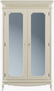 Laura Ashley Provencale Ivory 2 Door Mirrored Wardrobe | Shackletons