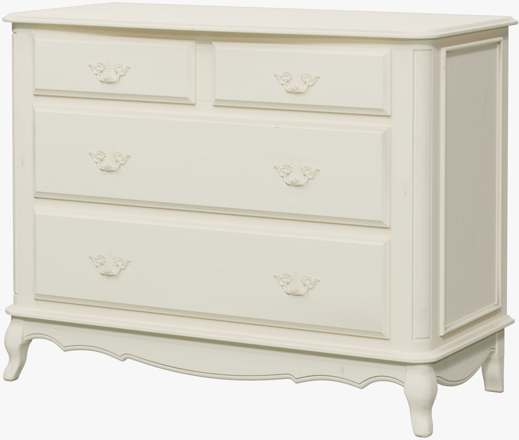 Laura Ashley Provencale Ivory 2+2 Drawer Chest