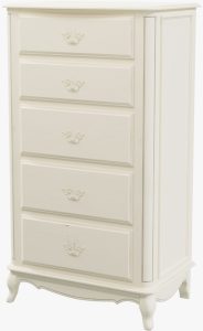 Laura Ashley Provencale Ivory 5 Drawer Tall Chest | Shackletons