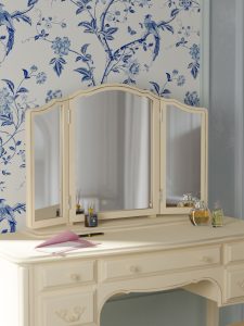 Laura Ashley Provencale Ivory Dressing Table Mirror | Shackletons