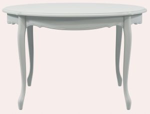 Laura Ashley Provencale Dove Grey Round Dining Table | Shackletons