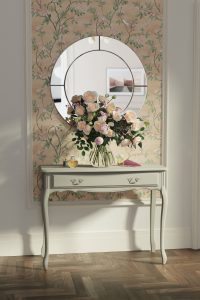 Laura Ashley Provencale Dove Grey Console Table | Shackletons