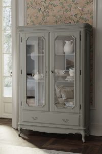 Laura Ashley Provencale Dove Grey 2 Door 1 Drawer Armoire | Shackletons